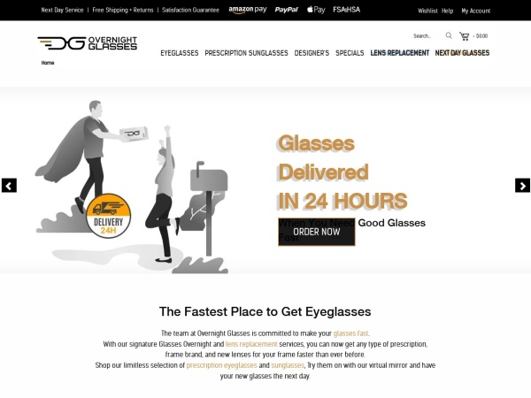 30% Off Any Frame at Overnight Glasses Coupon Code